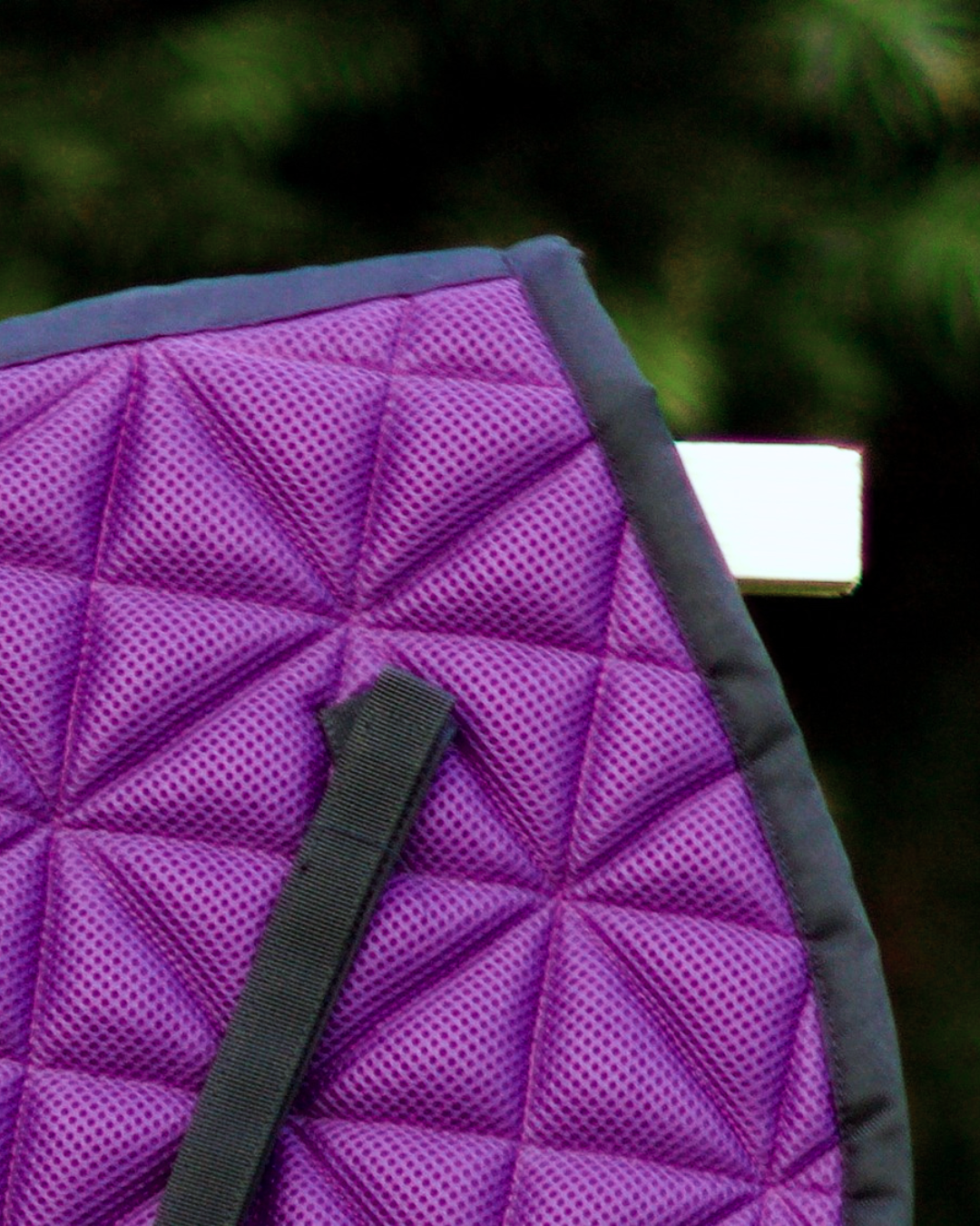 Czaprak Flower Fioletowy - obrazek 3