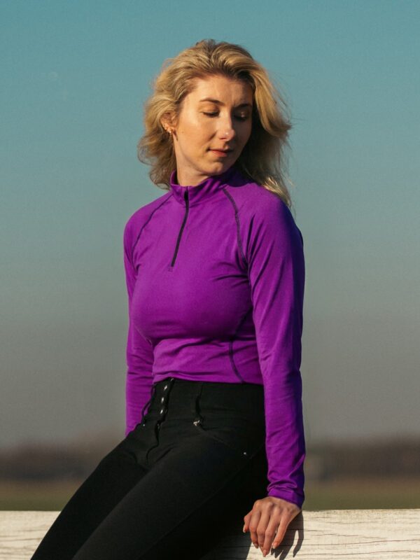 Bluzka Verbena Fioletowa